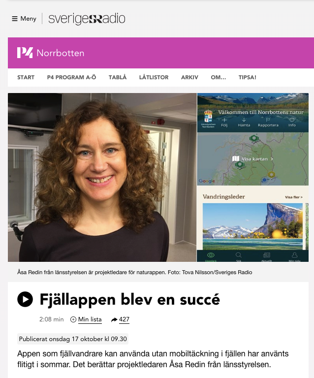 “Fjällappen blev en succé”