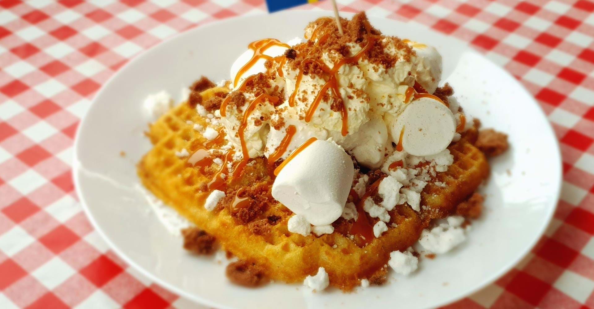 Öknehult våffelcafé
