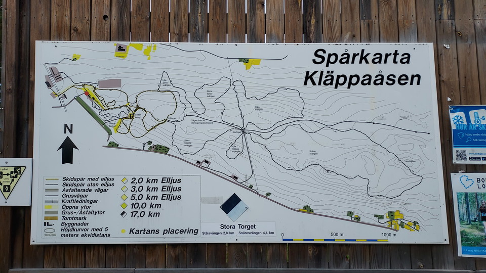 Elljusspåret Ljusdal, Kläppaåsen