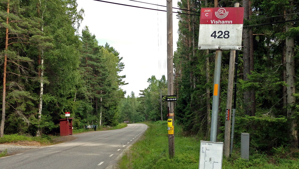 Ta bussen till naturreservatet! Hållplats Vishamn, Långviksträsk