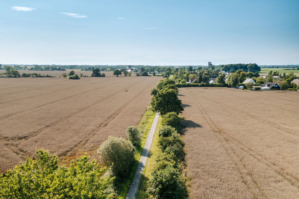 Cykelväg mellan Höganäs och Mjöhult.