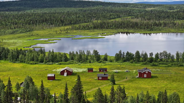 Abborrträsk - Rallarstigen