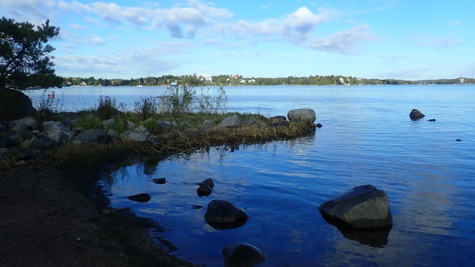 Udde i Kyttinge med utsikt mot Djursholm. Foto Lidingö stad