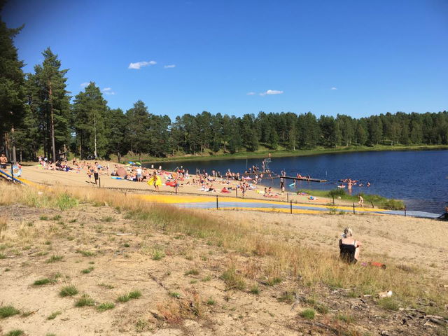 Backetjärn badplats