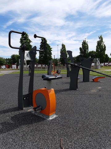 Utegym vid Hjortgränd