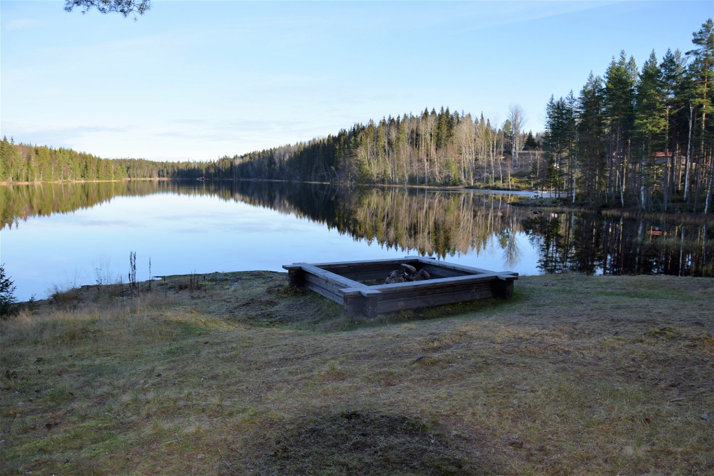 Grillplats Bysjön. Foto Bosse Bifrost