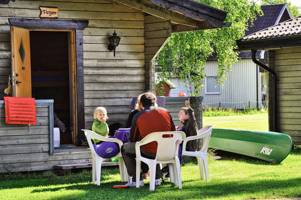 4-bäddsstuga vid Byns Camping