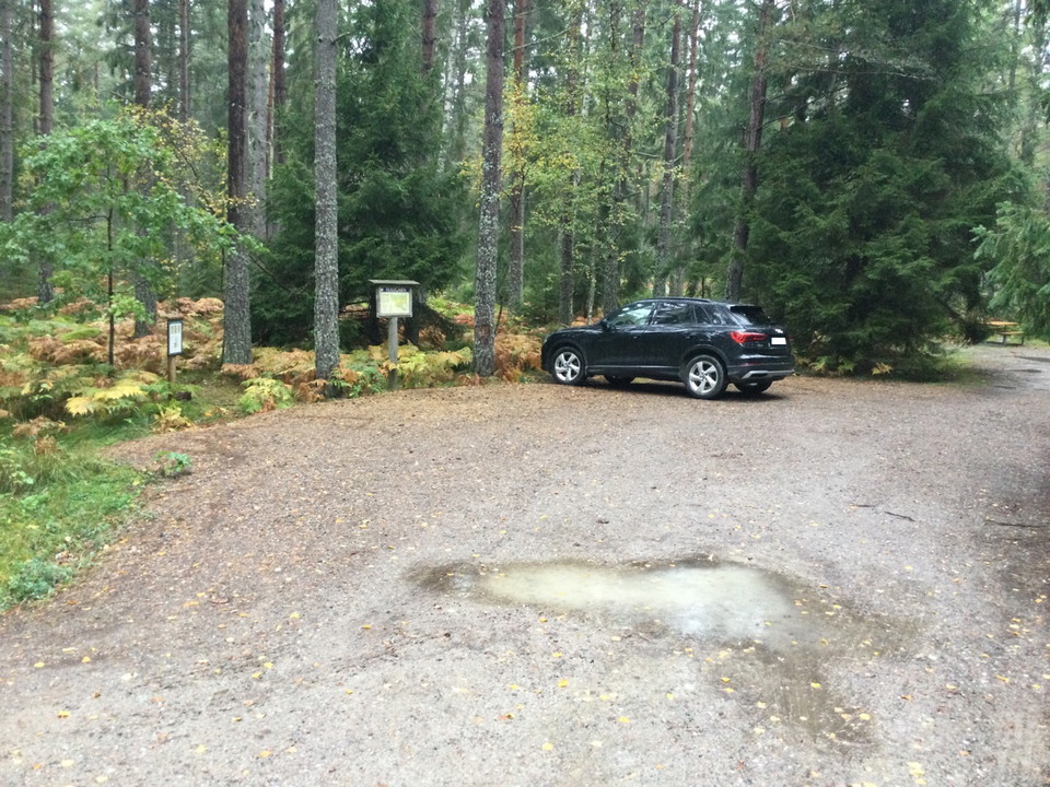 Besöksparkering Övre malmen