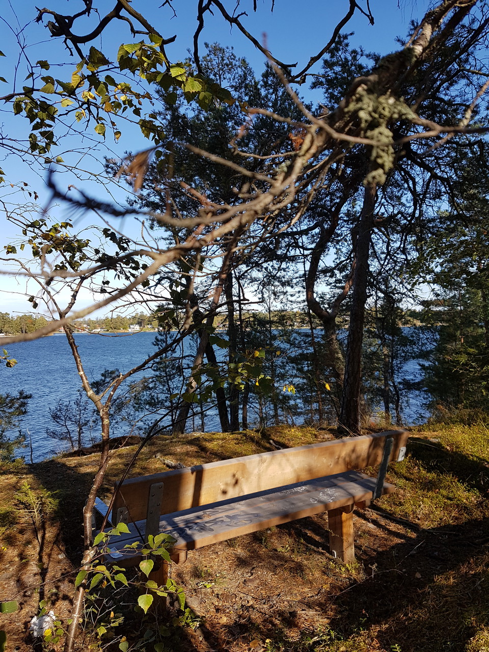 Havsutsikt mellan Sättsjö och Kyttinge. Foto Lidingö stad.