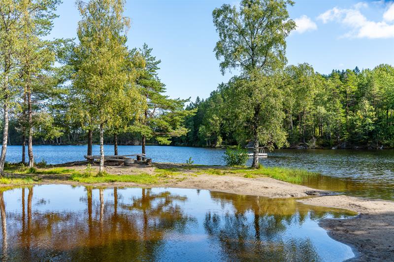 Gravtjern bathing place, Trøgstad