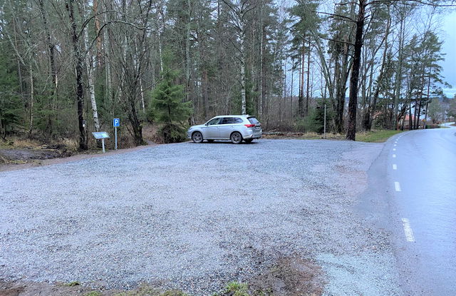 Lovö - Parkering Prästvik