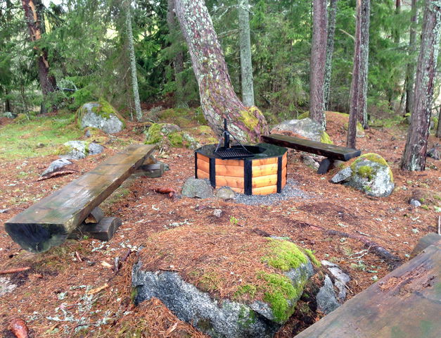 Rastplats, Stenharsudd