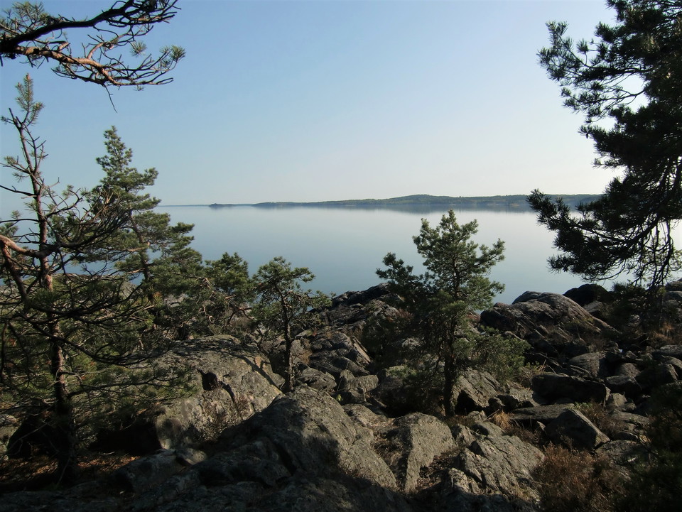 Vy över Vänern från Getgars udde