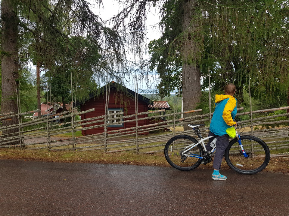 Gruvriset bjuder på vackra byggnader och fin utsikt.