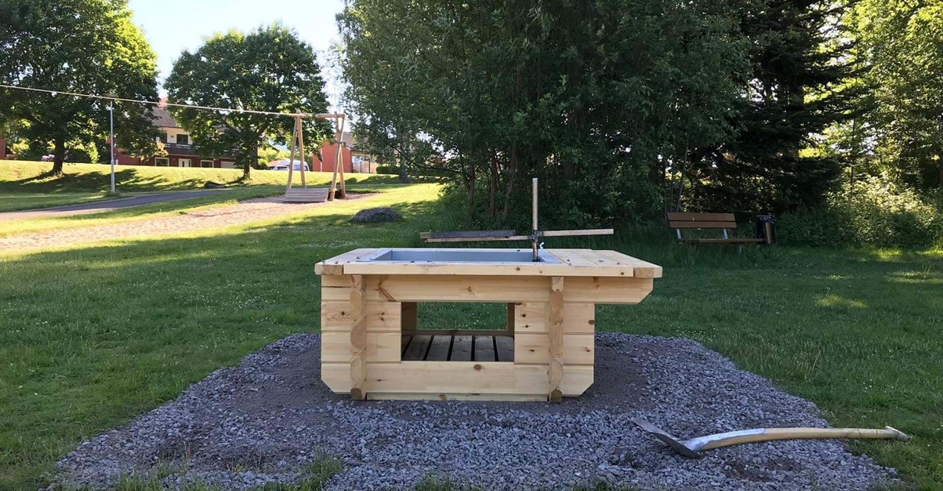 Kullaparken, grillplats