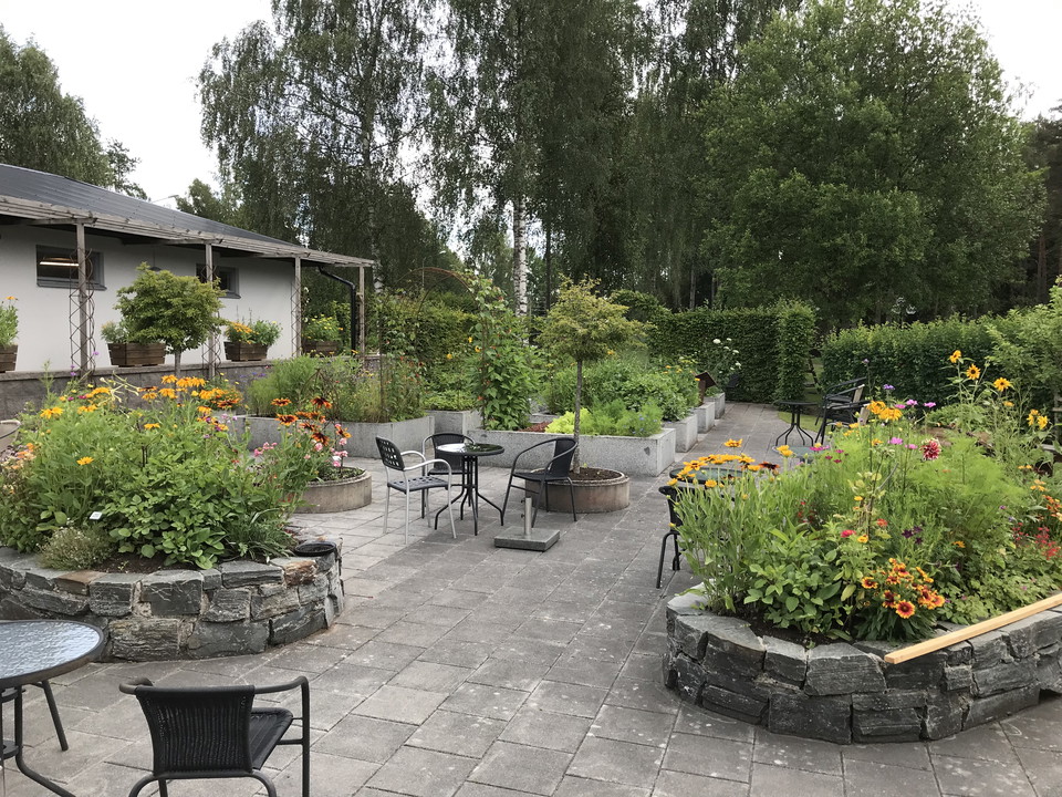 Upplev lugnet vid Slussens pilgrimsträdgård