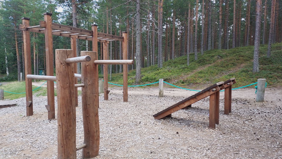 Utegym i Måga