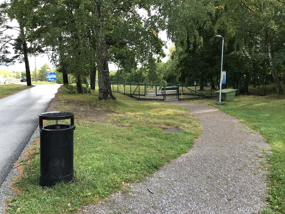 Ingång vid Stockholmsvägen