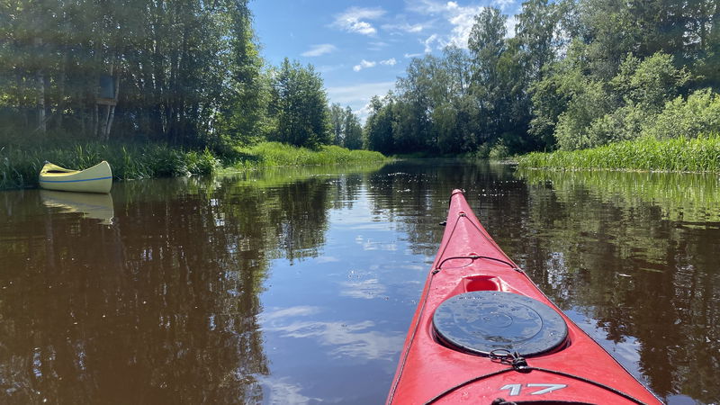 Svartån river — Västerfärnebo-Salbohed-Fläckebo-Eden’s Garden route 