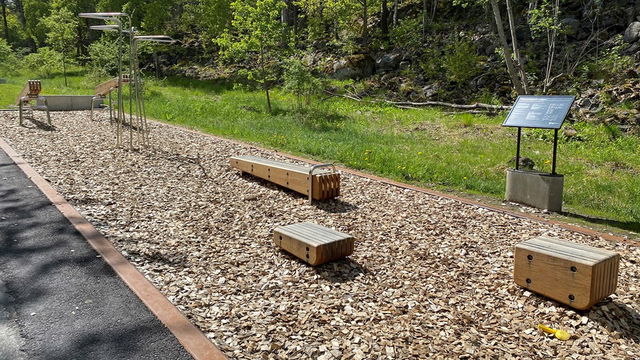 Vårbergstoppens utegym