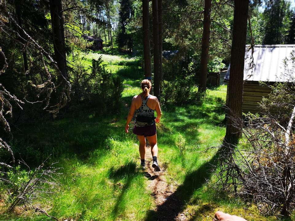 Leden in mot Renåsvallen