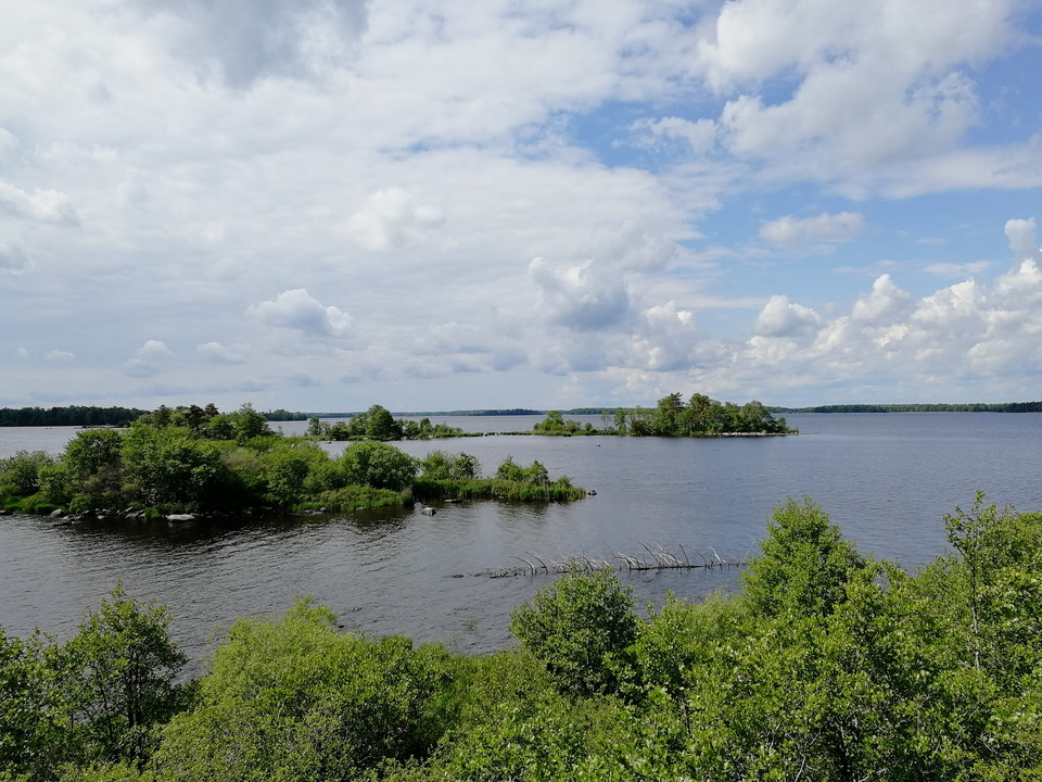 Fin vy över Björkholmarna