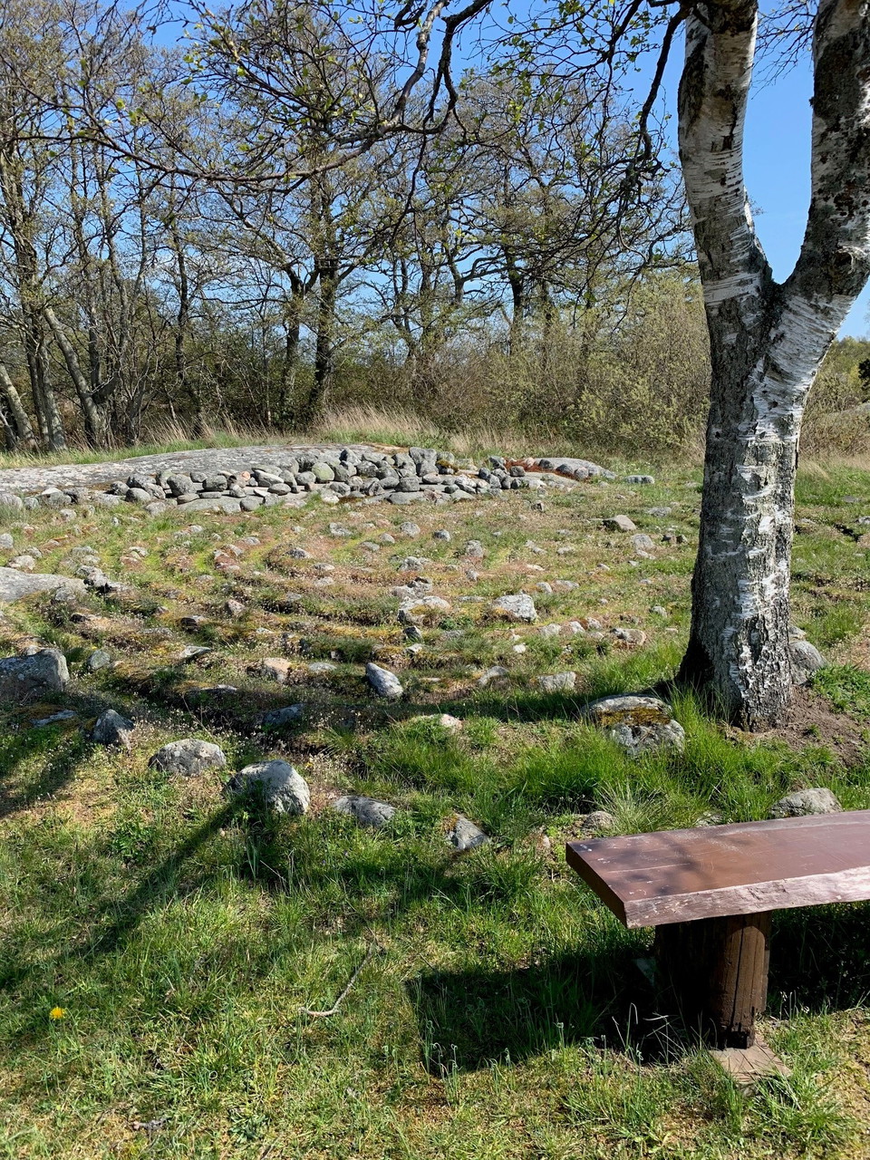 Labyrint med magiska krafter, Öja-Landsort. 