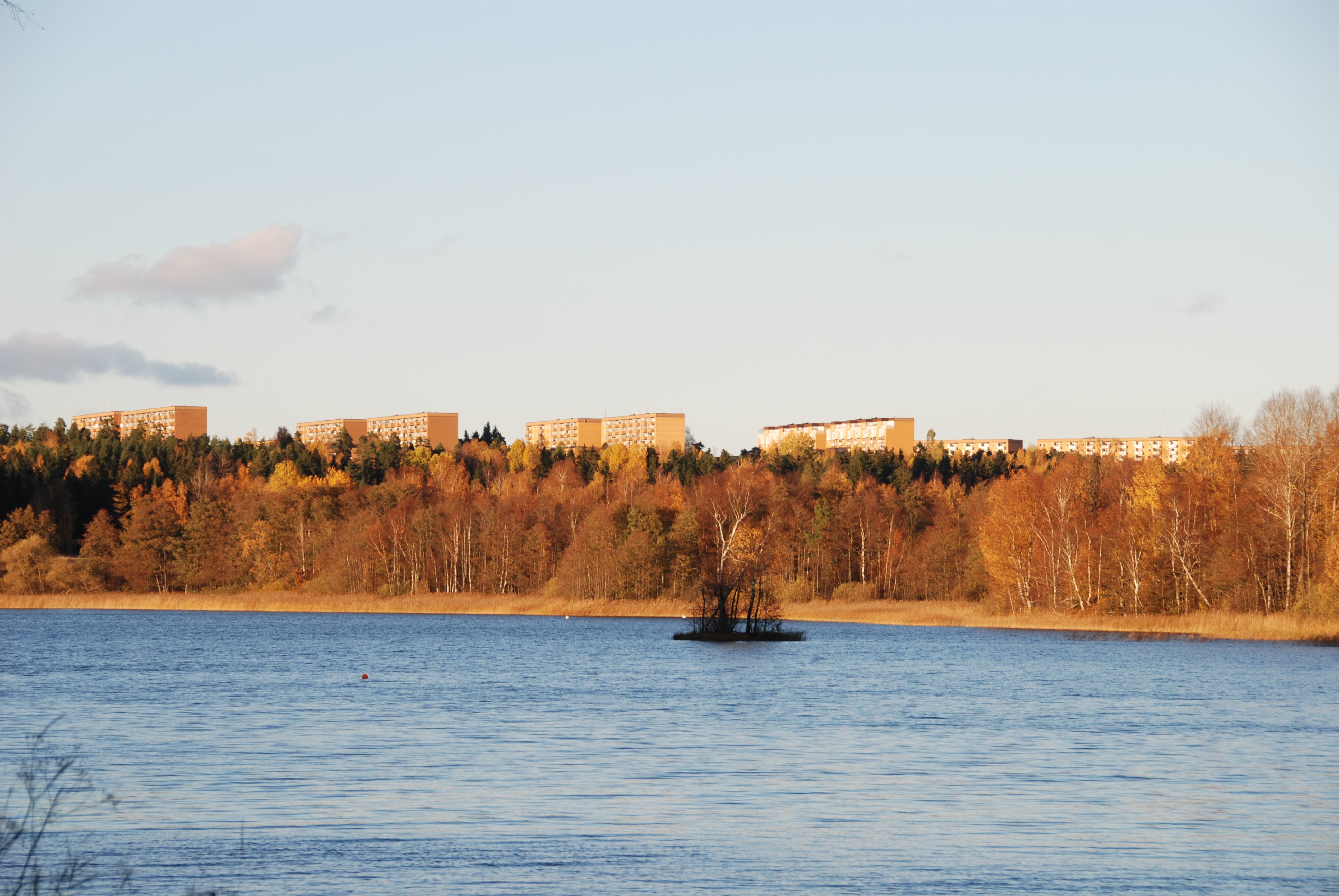Utsikt över Måsnaren och Hovsjö