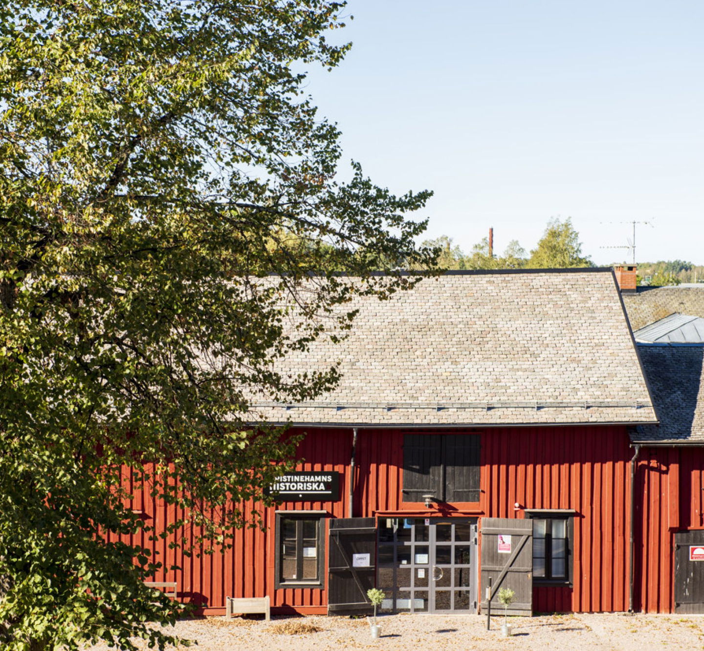 Exteriör av Kristinehamns Historiska.