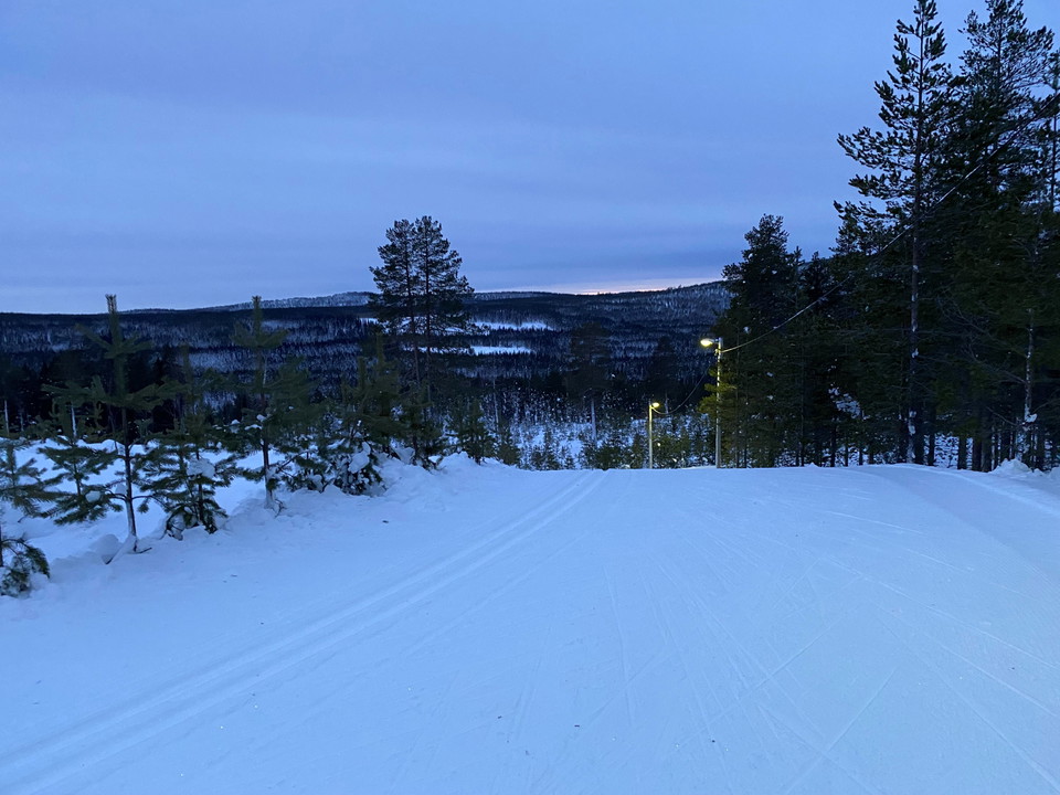 The 5 km trail are quite hilly