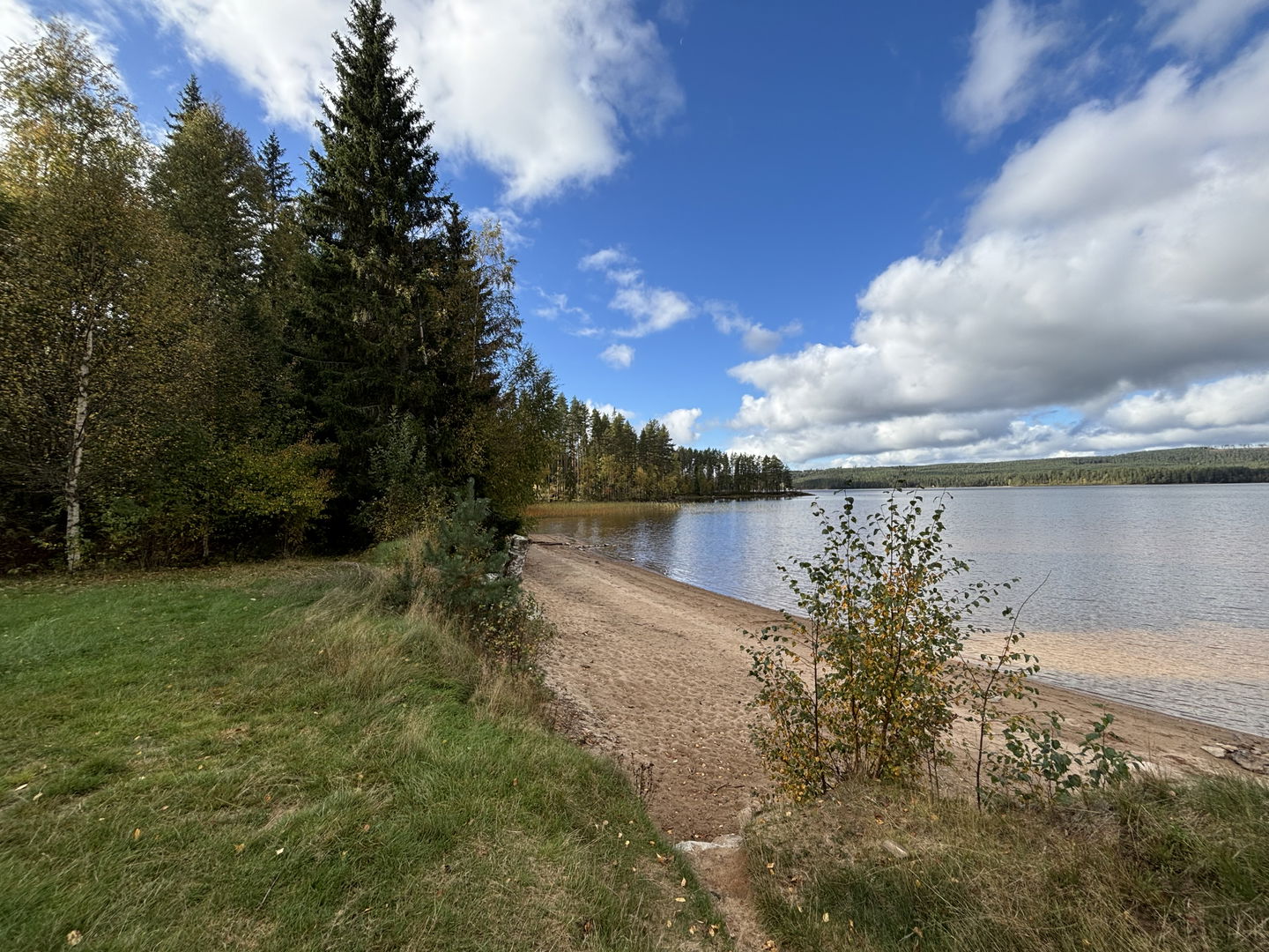 Vy över stranden 