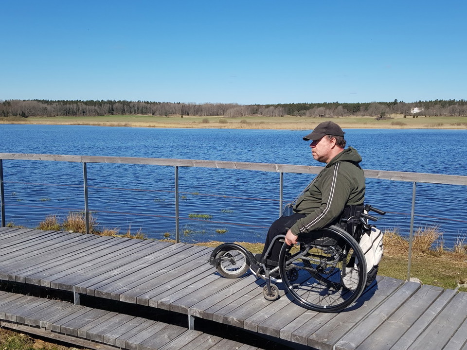 Bykbergets utsiktsplattform, Angarnssjöängens naturreservat 