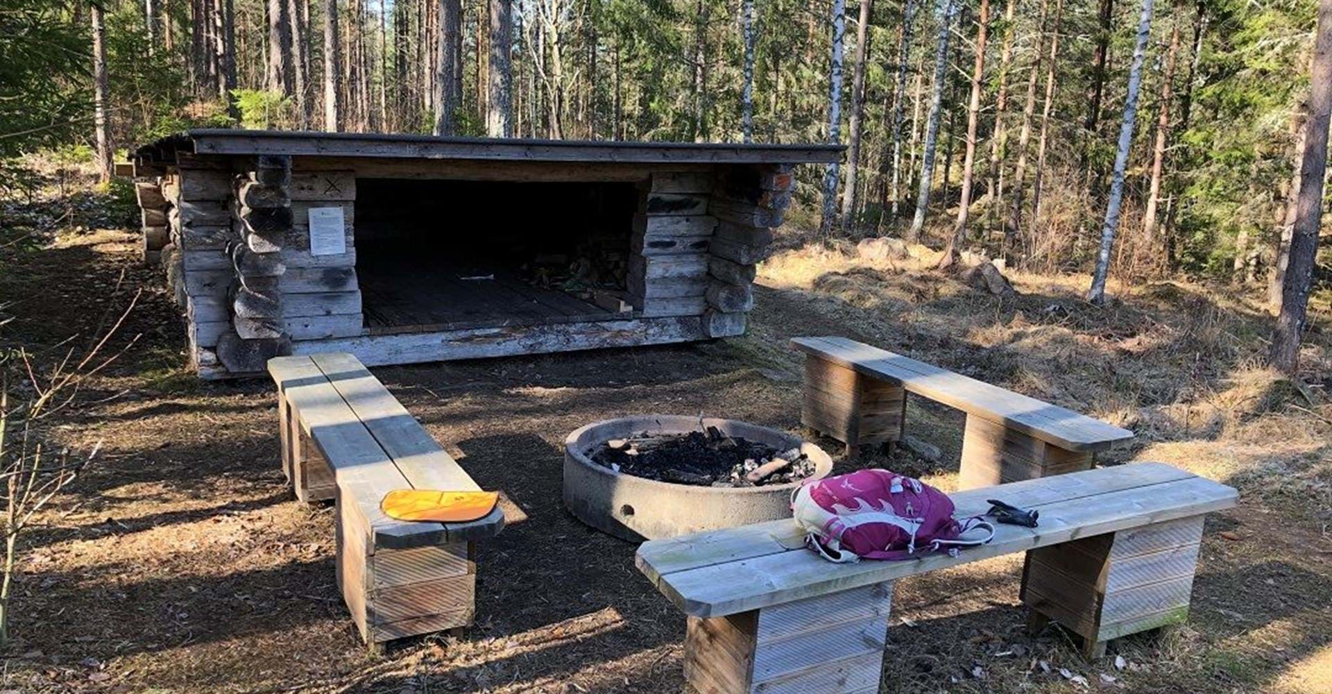 Strömmen, vindskydd
