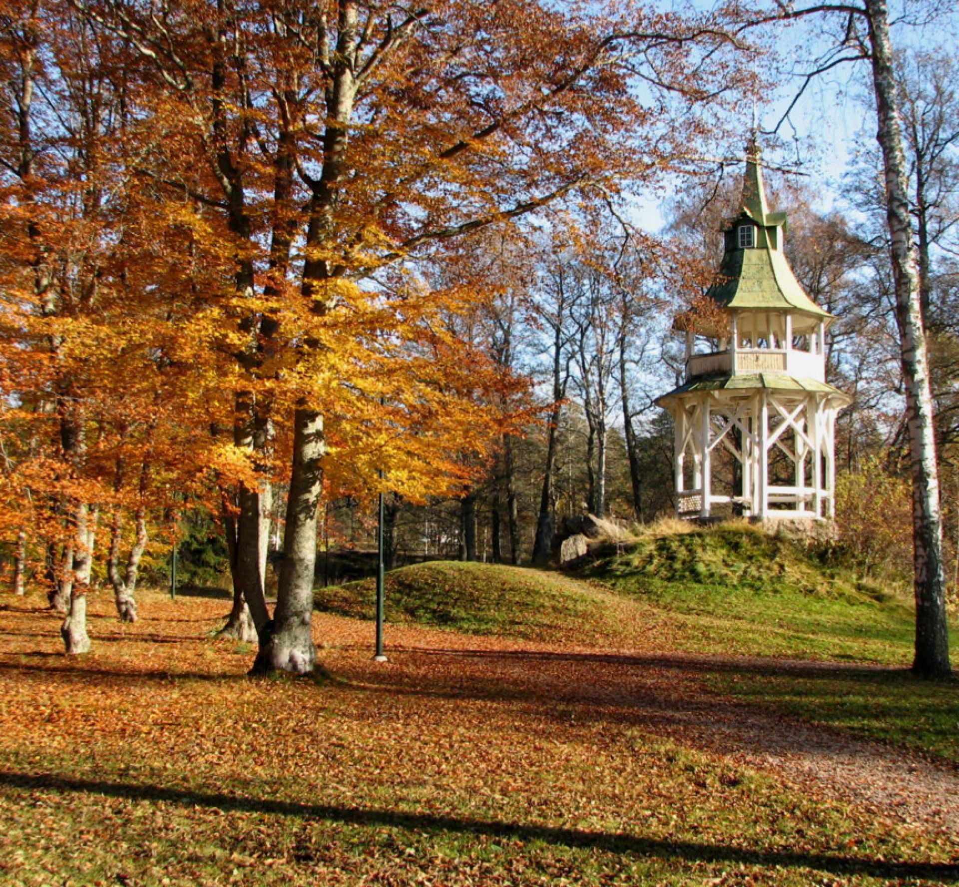 Parkområdet på Marieberg
