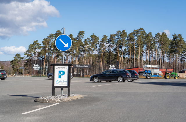 Parkering Sölvesborgs Golfklubb 