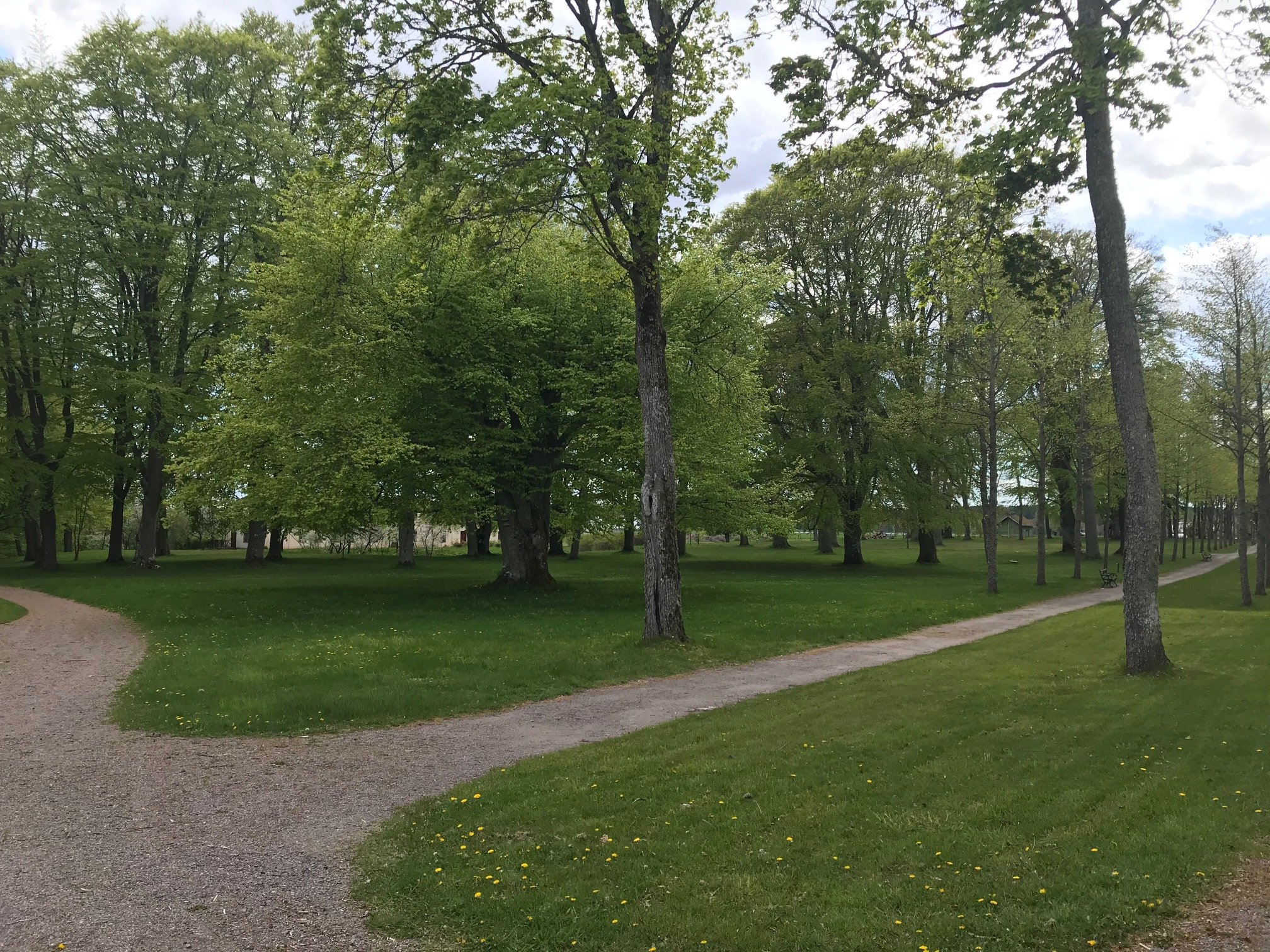 Parken vid Stjernsunds slott