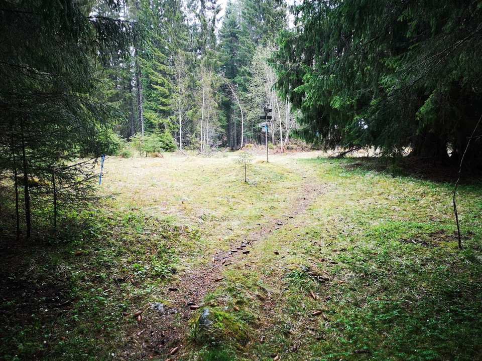 Stigen in från råbergsvallen