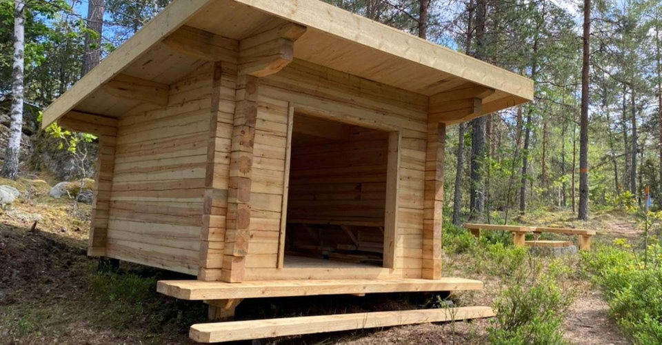 Vindskydd vid Kvarndammen
Etapp: Nartorp - Stegeborg, Stegeborg rundslinga
Söderköping