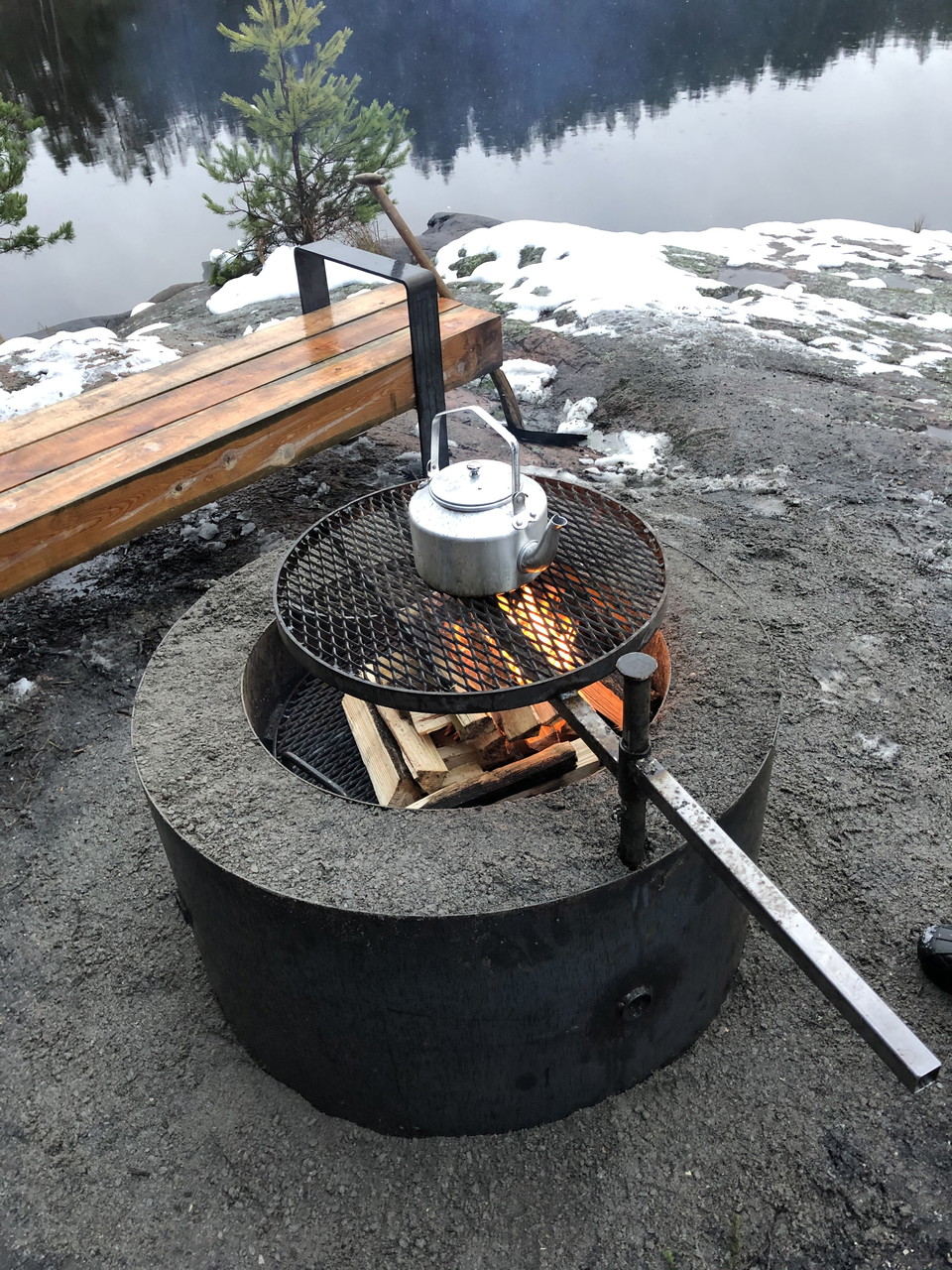 Grillplats, Stora Envättern