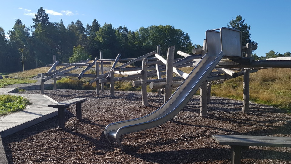 Äventyrsparken. Foto Lidingö stad