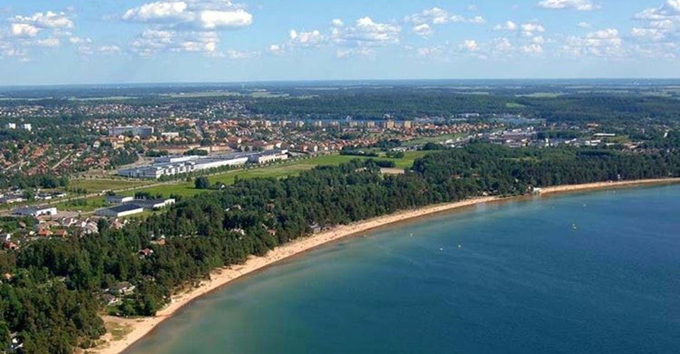 Varamobaden.Rundslinga: Motala Runt. Motala.