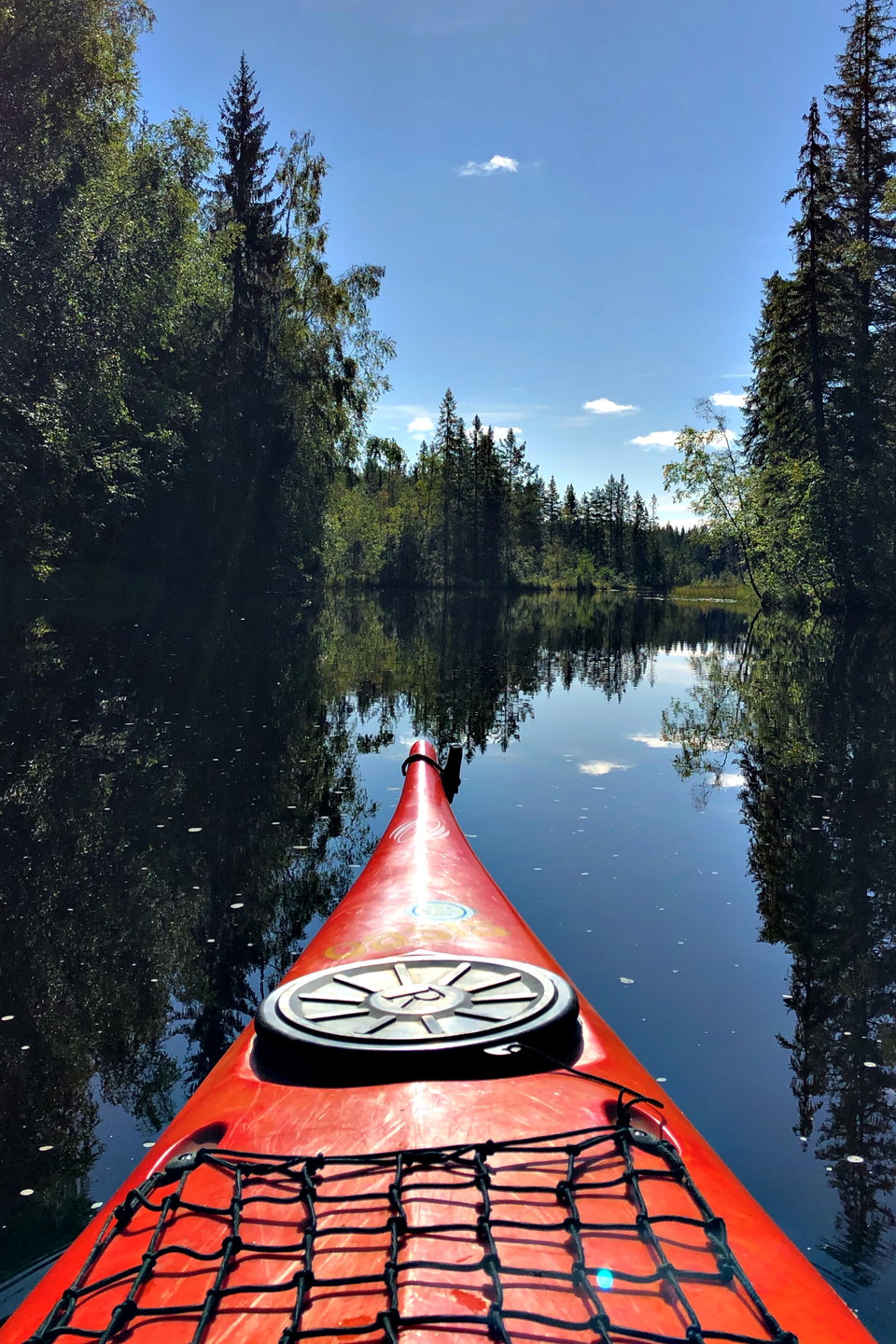 Paddling i Jädraån