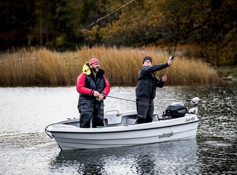 Sportfiske vid Garnanäs