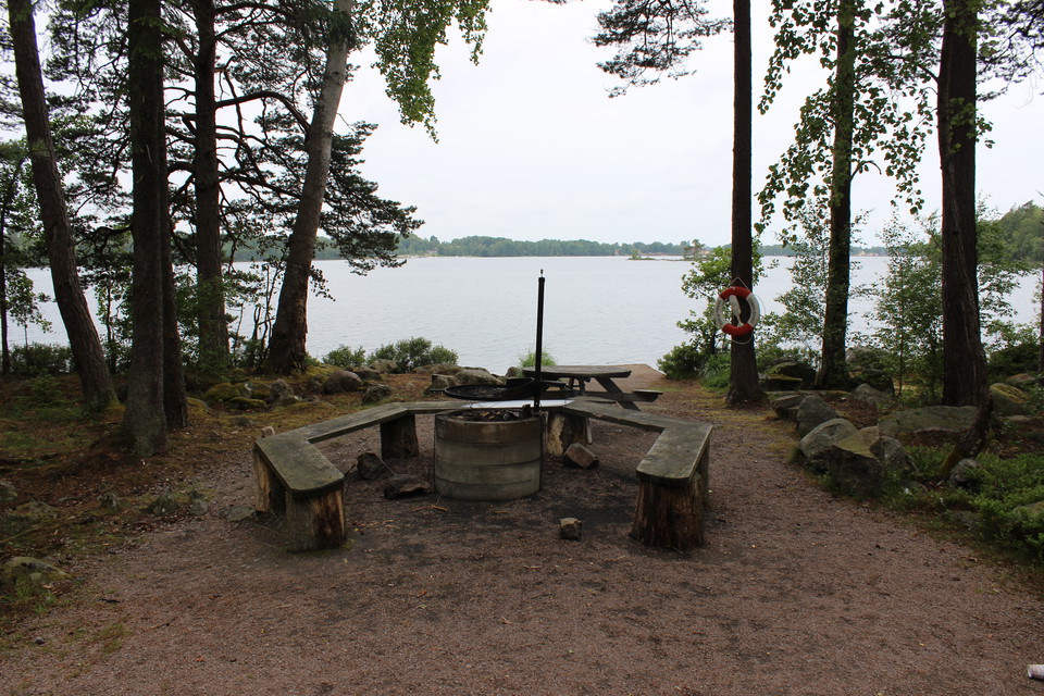 Tillgänglig grillplats nära