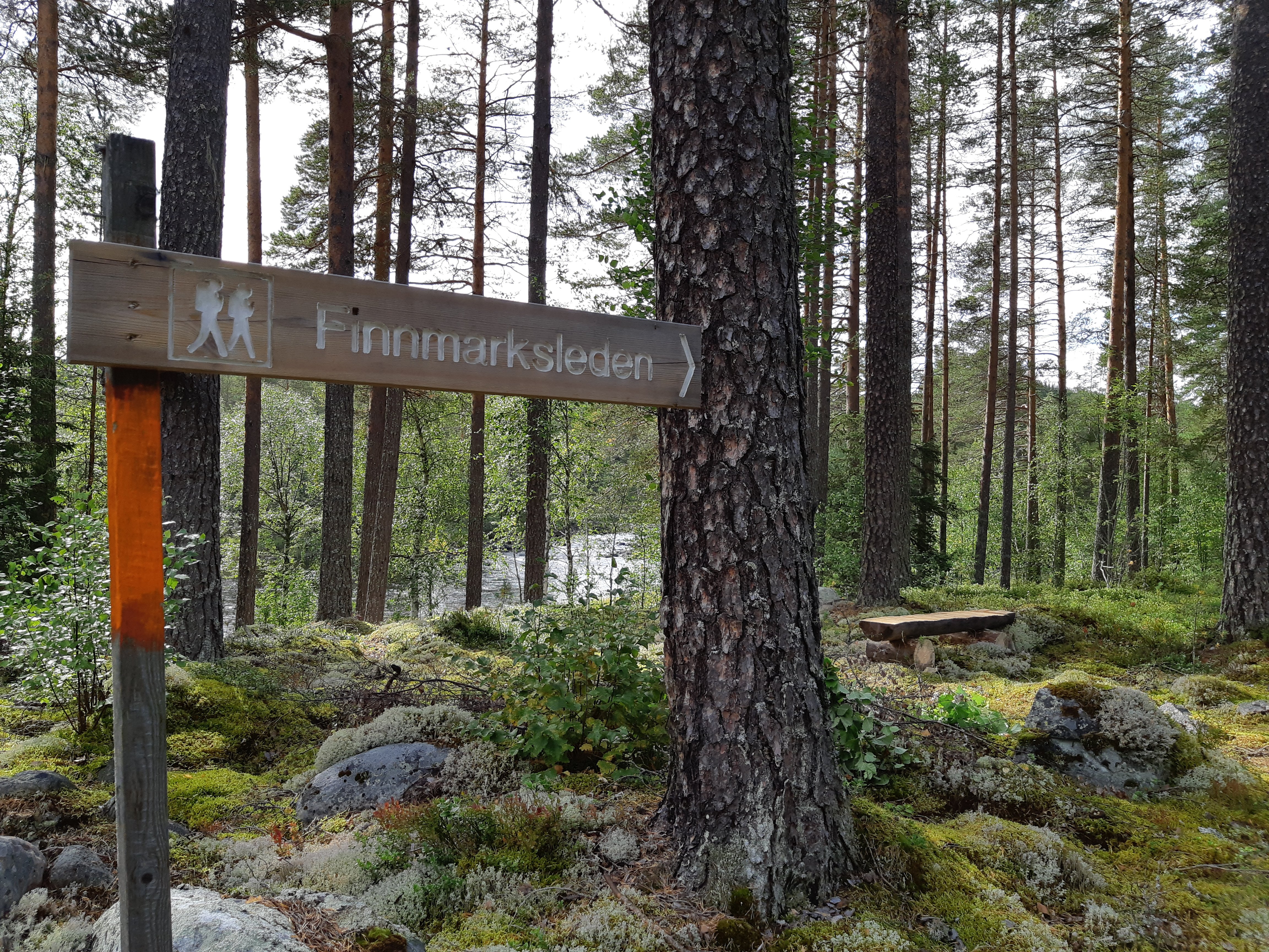 Finnmarksleden vid Värmlandsströmmen.