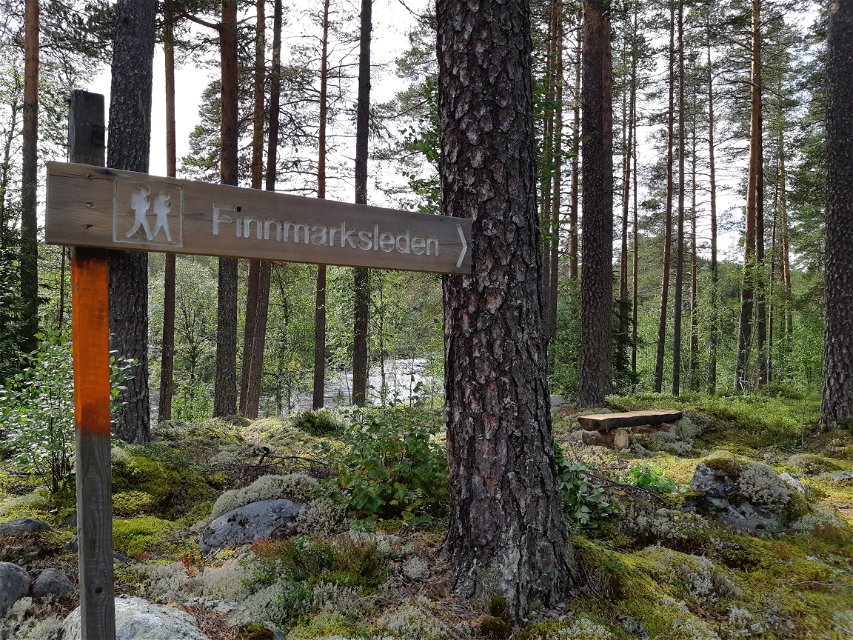 Finnmarksleden vid Värmlandsströmmen.