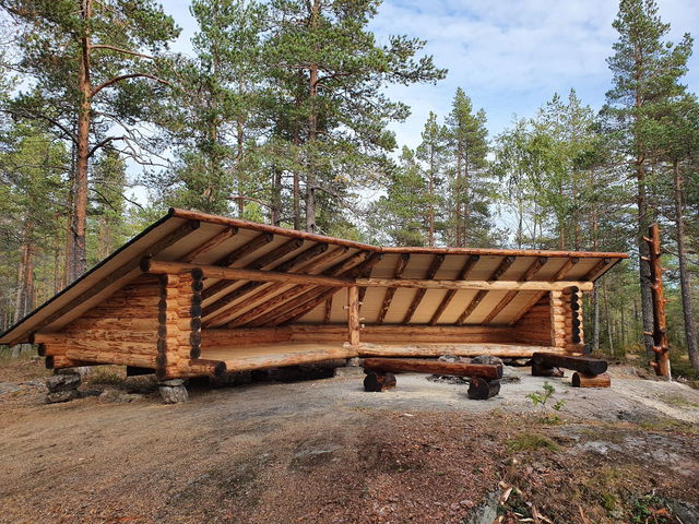 Södra berget dubbla vindskydd