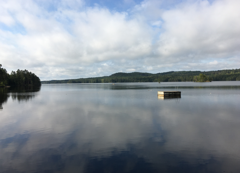Utsikt över sjö