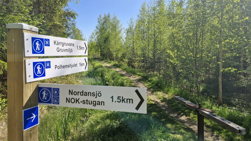 Norberg — The Norbergsleden trail