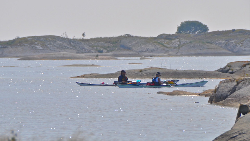 Kajakpaddling. Ingrid Nordemar